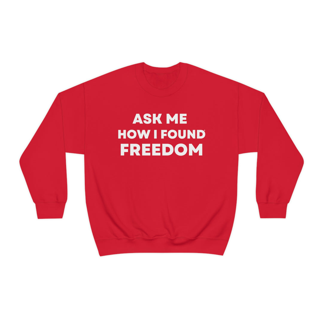 Freedom, Unisex Heavy Blend™ Crewneck Sweatshirt (ENG UK)