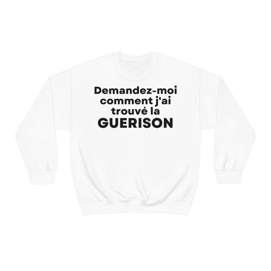 Guerison/Healing, Unisex Heavy Blend™ Crewneck Sweatshirt (FR EU)