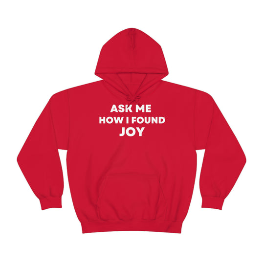 Joy, Unisex Heavy Blend™ Hooded Sweatshirt (ENG EU)