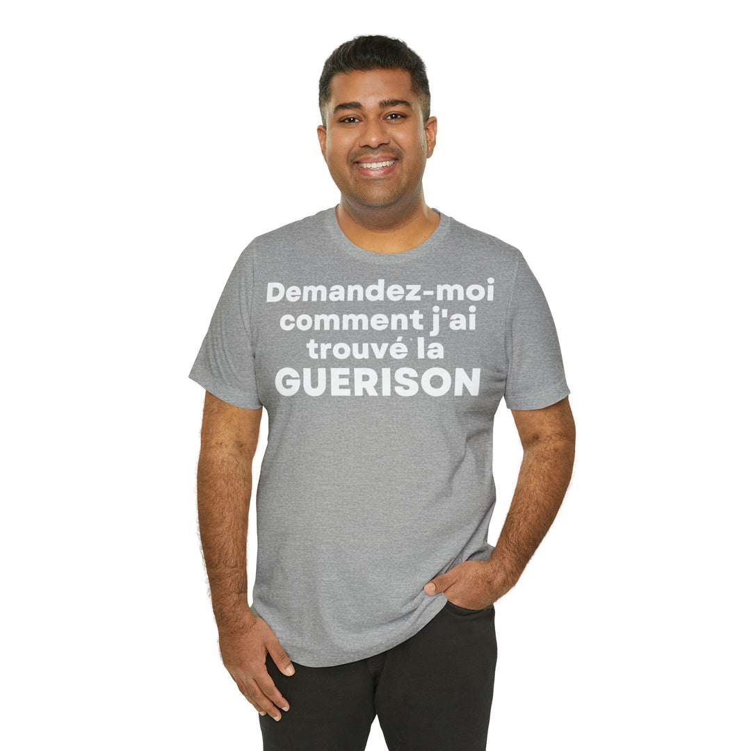 Guerison/Healing, Unisex Jersey Short Sleeve Tee (FR EU)