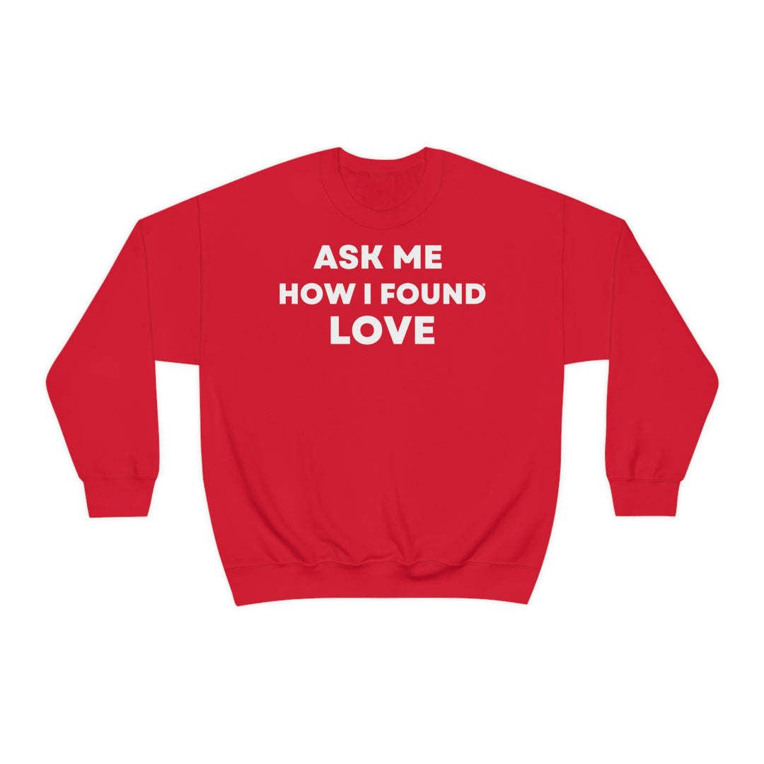 Love (DE), Unisex Heavy Blend™ Crewneck Sweatshirt