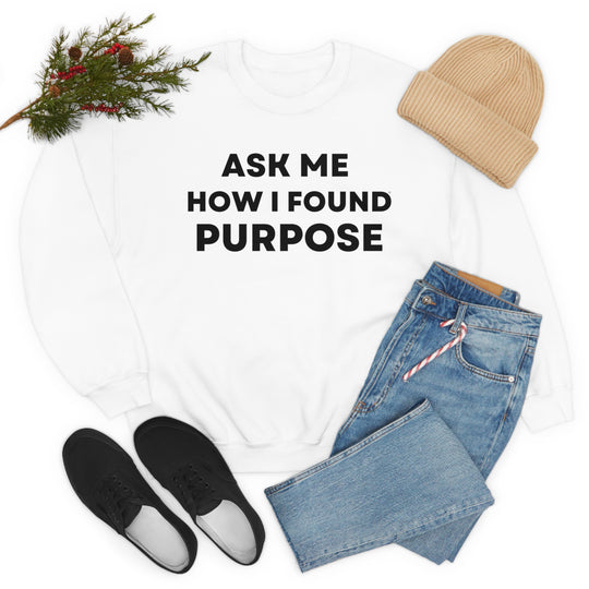 Purpose, Unisex Heavy Blend™ Crewneck Sweatshirt (ENG UK)