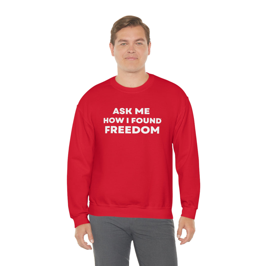 Freedom, Unisex Heavy Blend™ Crewneck Sweatshirt (ENG CDN)