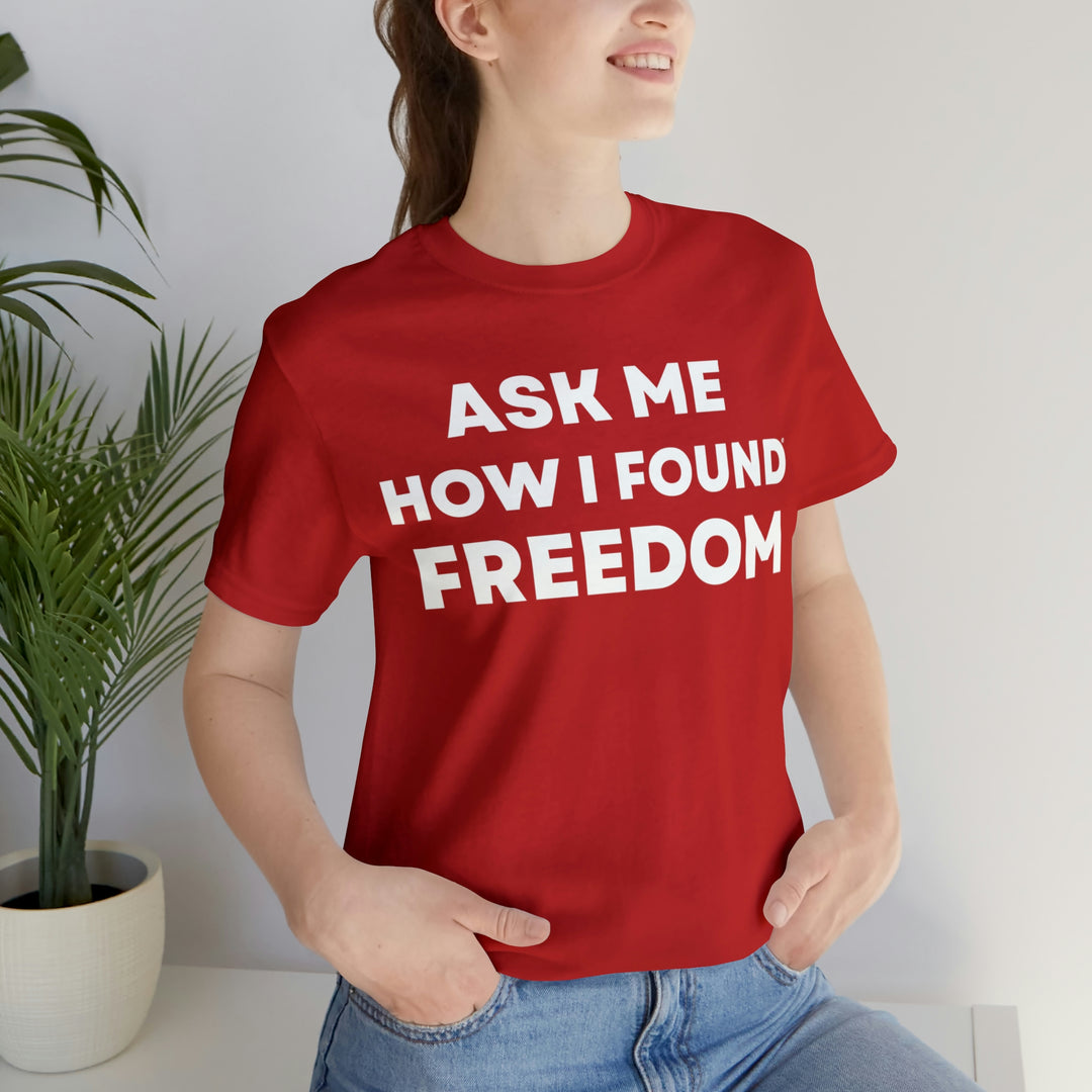 Freedom, Unisex Jersey Short Sleeve Tee (ENG US)