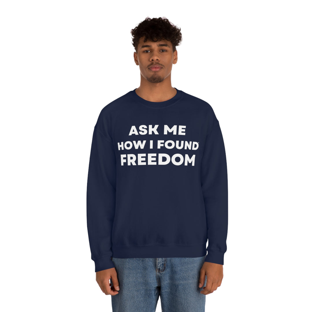 Freedom, Unisex Heavy Blend™ Crewneck Sweatshirt (ENG UK)