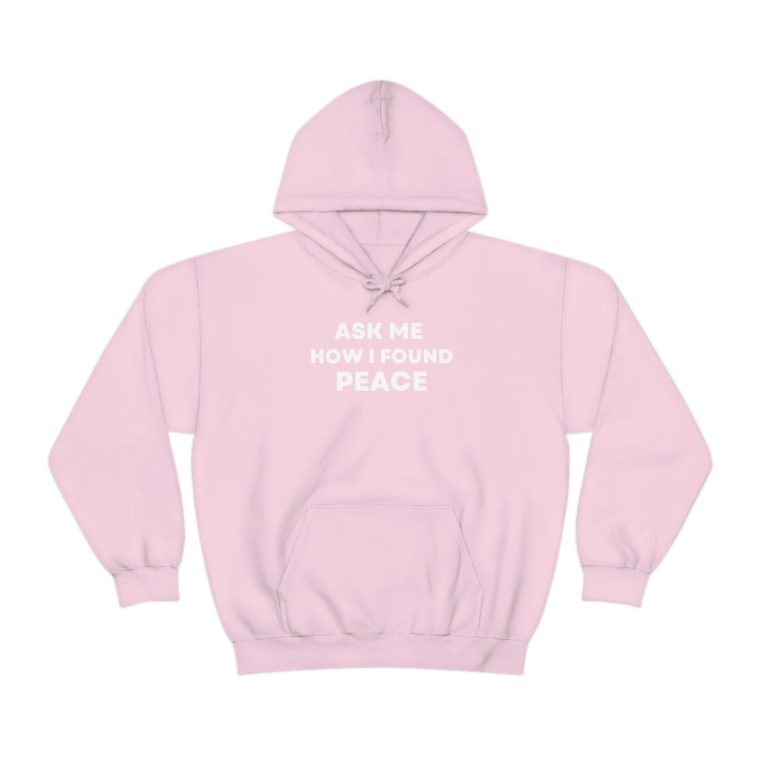 Peace, Unisex Heavy Blend™ Hooded Sweatshirt (ENG CDN)