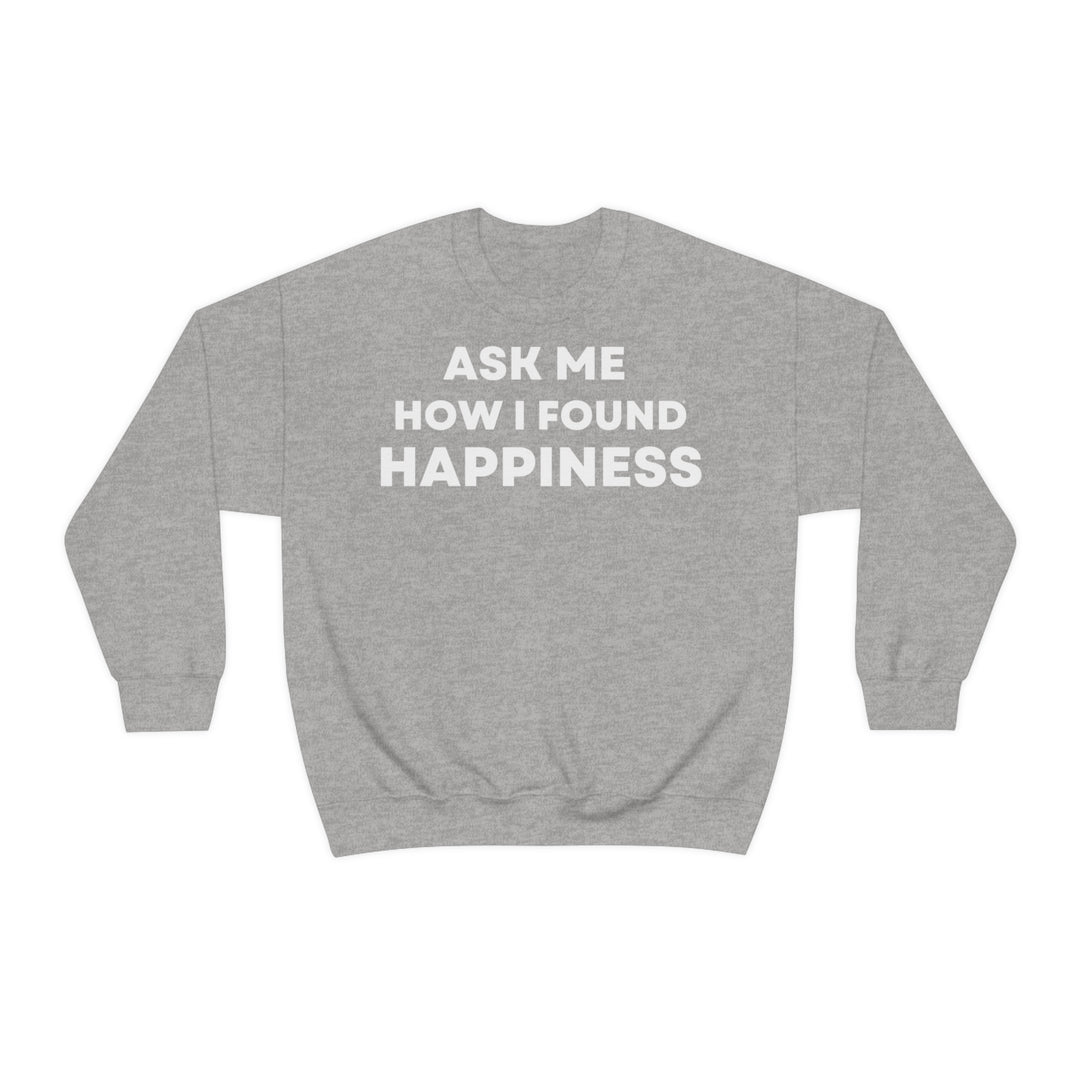 Happiness, Unisex Heavy Blend™ Crewneck Sweatshirt (ENG EU)