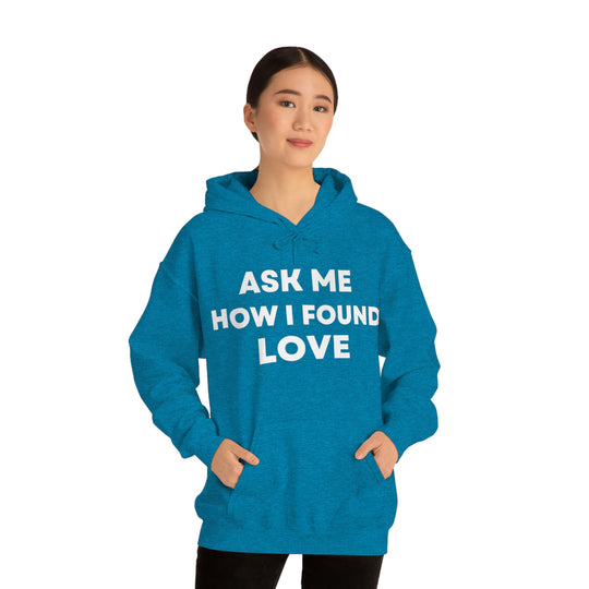 Love, Unisex Heavy Blend™ Hooded Sweatshirt (ENG UK)