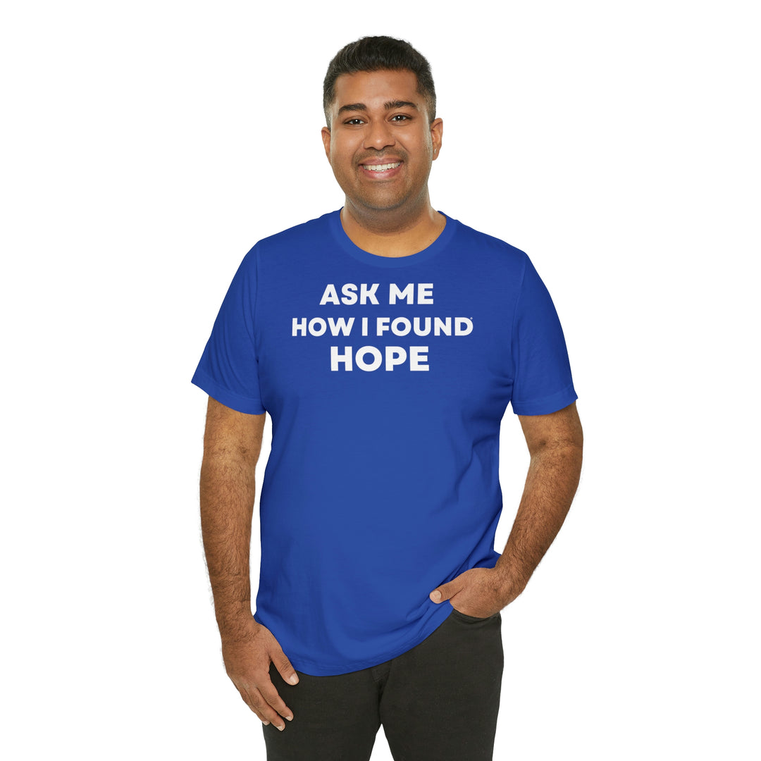 Hope, Unisex Jersey Short Sleeve Tee (ENG UK)