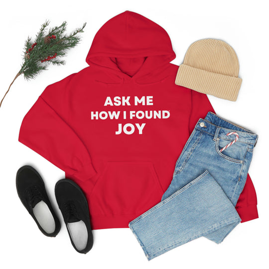 Joy, Unisex Heavy Blend™ Hooded Sweatshirt (ENG UK)