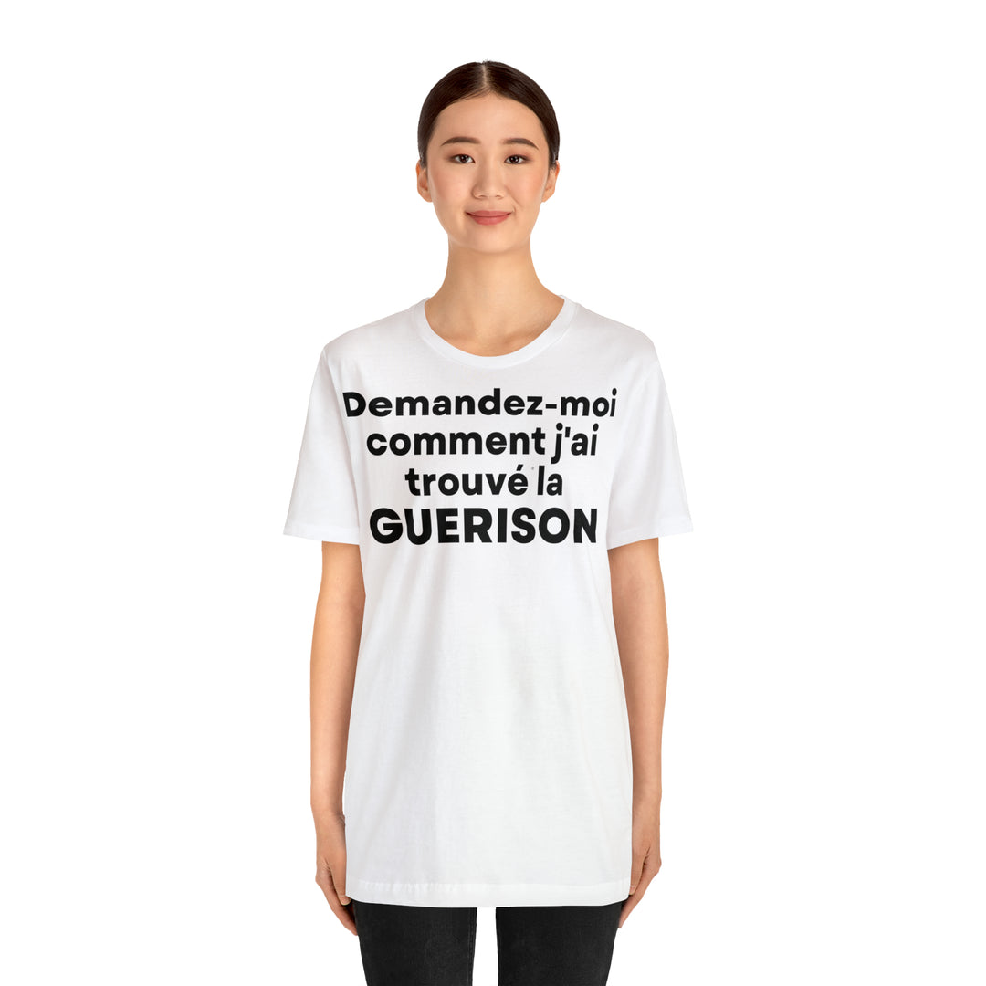 Guerison/Healing, Unisex Jersey Short Sleeve Tee (FR EU)