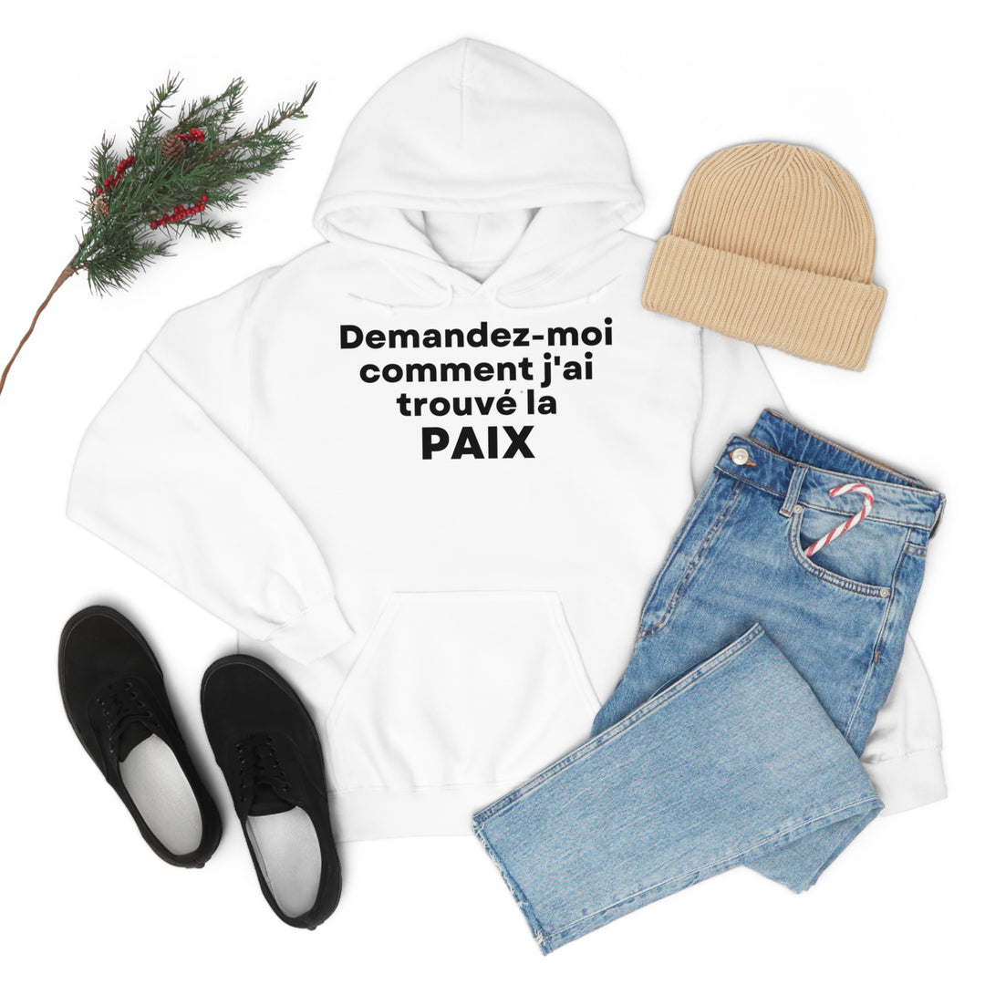 Paix/Peace, Unisex Heavy Blend™ Hooded Sweatshirt (FR EU)